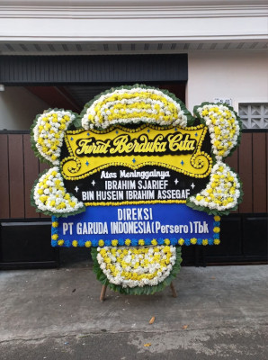 Papan Bunga Duka di Bentiring Permai