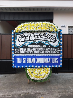 Papan Bunga Duka di Bentiring Permai